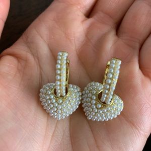 Heart shaped earrings